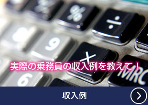 実際の乗務員の収入例を教えて！